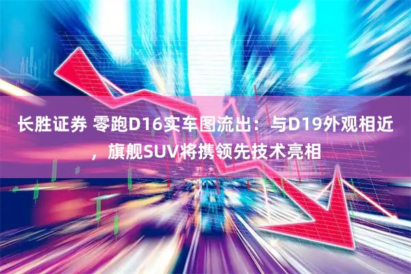 长胜证券 零跑D16实车图流出：与D19外观相近，旗舰SUV将携领先技术亮相